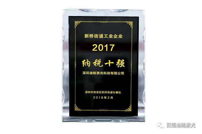 喜获“2017纳税十强”殊荣--百超迪能Ky开元集团